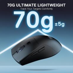 Redragon M618 LITE AZZMACH LITE Wireless Gaming Mouse Tri-mode 10000 DPI with 6 Programmable Buttons, 70G Ultra Lightweight 11 Redragon M618 LITE AZZMACH LITE Wireless Gaming Mouse Tri-mode 10000 DPI with 6 Programmable Buttons, 70G Ultra Lightweight - Image 5