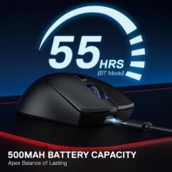 Redragon M618 LITE AZZMACH LITE Wireless Gaming Mouse Tri-mode 10000 DPI with 6 Programmable Buttons, 70G Ultra Lightweight 12 Redragon M618 LITE AZZMACH LITE Wireless Gaming Mouse Tri-mode 10000 DPI with 6 Programmable Buttons, 70G Ultra Lightweight - Image 6