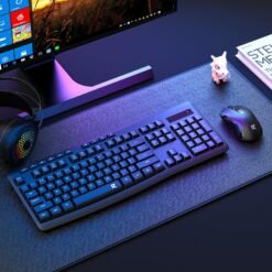 Alternative view of Redragon BS-7367A Wireless Keyboard and Mouse Combo Membrane Basic Mouse and Keyboard 2.4G Full-Sized with 5 Level DPI Adjustable