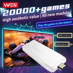 Alternative view of X6 Arcade Game Console 4K HD TV Game Stick with Double Arcade Joystick Built-in 20000 Games Stick