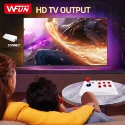 X6 Arcade Game Console 4K HD TV Game Stick with Double Arcade Joystick Built-in 20000 Games Stick 8 X6 Arcade Game Console 4K HD TV Game Stick with Double Arcade Joystick Built-in 20000 Games Stick - Image 3