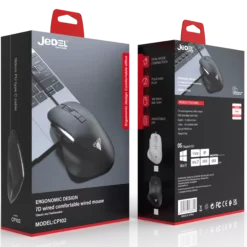 JEDEL CP102 7D Ergonomic Wired Mouse 3600 DPI 1.5m Braided Cable 7 JEDEL CP102 7D Ergonomic Wired Mouse 3600 DPI 1.5m Braided Cable - Image 3