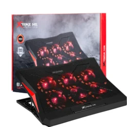 Xtrike Me FN811 Gaming Laptop Cooling Stand Pad with 6 Fans and 2 USB Ports - Image 6