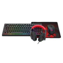 Alternative view of Redragon S148 4 in 1 RGB Gaming Combo Membrane Keyboard, Mouse, Mousepad and RGB Gaming Headset