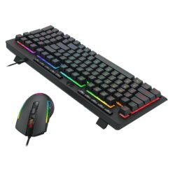 Redragon S148 4 in 1 RGB Gaming Combo Membrane Keyboard, Mouse, Mousepad and RGB Gaming Headset - Image 5
