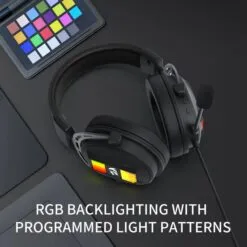 Alternative view of Redragon H375 SPARDA USB 7.1 Surround Sound RGB Gaming Headset for PC, PS4 and Laptop