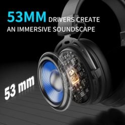 Redragon H375 SPARDA USB 7.1 Surround Sound RGB Gaming Headset for PC, PS4 and Laptop - Image 4