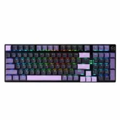 Alternative view of Redragon K740 PRO Wireless Mechanical Gaming Keyboard Tri-Mode Connectivity 98 Keys Linear Mint Mambo Switch with Linear Mint Mambo Switch