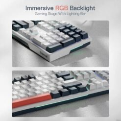 Redragon K668 TRUNDLE Wired Mechanical Gaming Keyboard with Vibrant Groovy RGB Hot-Swappable Red Switches and Extra Keycaps for Different Look 10 Redragon K668 TRUNDLE Wired Mechanical Gaming Keyboard with Vibrant Groovy RGB Hot-Swappable Red Switches and Extra Keycaps for Different Look - Image 4