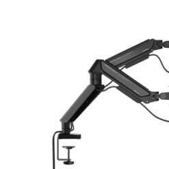 AndaSeat Stealth II Duo Ergonomic Dual Monitor Arm Black Heavy Duty Secure Monitor Arm for 2 monitors 13 AndaSeat Stealth II Duo