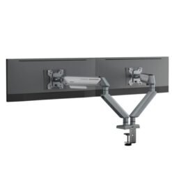 AndaSeat Stealth II Duo Ergonomic Dual Monitor Arm White Heavy Duty Secure Monitor Arm for 2 monitors 8 AndaSeat Stealth II Duo Ergonomic Dual Monitor Arm White Heavy Duty Secure Monitor Arm for 2 monitors - Image 4