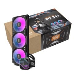 DarkFlash EXPLORE DO360 CPU Cooler with Segment LCD Screen and RGB Fans Copper-based Water Block 7 DarkFlash EXPLORE DO360