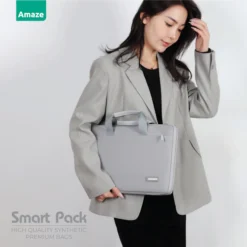 Amaze A900 Smart Pack Synthetic Premium Laptop Bag for 13 inch and 14 inch MacBook and Laptop 13 Amaze A900