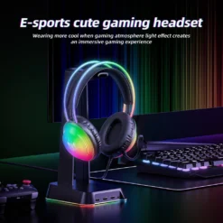 ONIKUMA X29 RGB Dynamic USB Gaming Headphone Professional Headset with Stereo Surround Sound Omnidirectional HD Mic for PC PS4 Xbox 9 ONIKUMA X29 RGB Dynamic USB Gaming Headphone Professional Headset with Stereo Surround Sound Omnidirectional HD Mic for PC PS4 Xbox - Image 4