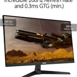 ASUS TUF Gaming Series 5 VG259Q5A 24.5 inch 200Hz 0.3ms Gaming Monitor Full HD (1920x1080) Fast IPS, ELMB, Stereo speaker 8 ASUS TUF Gaming Series 5 VG259Q5A 24.5 inch 200Hz 0.3ms Gaming Monitor Full HD (1920x1080) Fast IPS, ELMB, Stereo speaker - Image 3