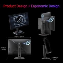 ASUS ROG Strix XG27ACMG USB Type-C 27inch 270Hz 2K Gaming Monitor 2560x1440 1ms (GTG), Fast IPS, Extreme Low Motion Blur Sync, G-Sync compatible - Image 6