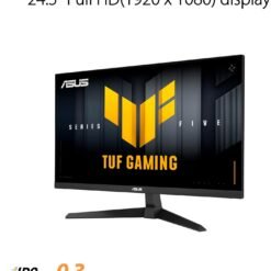 Alternative view of ASUS TUF Gaming Series 5 VG259Q5A 24.5 inch 200Hz 0.3ms Gaming Monitor Full HD (1920x1080) Fast IPS, ELMB, Stereo speaker