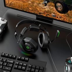 Jeecoo J65 USB 7.1 RGB Wired Gaming Headset Surround Sound Heavy Bass Headphones - Image 7