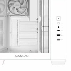 ASUS A32 PLUS TG White ARGB ATX PC Case Support 360mm radiators and 420mm graphics cards and pre-installed ARGB fans 12 ASUS A32 PLUS TG White ARGB ATX PC Case Support 360mm radiators and 420mm graphics cards and pre-installed ARGB fans - Image 6