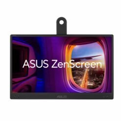 ASUS ZenScreen MB166CR Portable USB Monitor 16 inch (15.6 inch viewable), Full HD, IPS, USB Type-C, Flicker Free, Blue Light Filter, Anti-glare surface, 360° kickstand - Image 2
