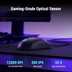 ASUS ROG Harpe Mini Core Wired Gaming Mouse (P524) 52-gram with pro-approved symmetrical shape and 12,000dpi optical sensor, ROG Micro Switch II 7 ASUS ROG Harpe Mini Core Wired Gaming Mouse (P524) 52-gram with pro-approved symmetrical shape and 12,000dpi optical sensor, ROG Micro Switch II - Image 3