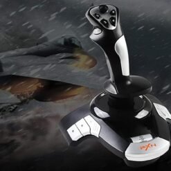 PXN F16 Flight Joystick Controller for PC with 4 axles, 12 action buttons, an 8-way hat switch, and a rapid-fire trigger 12 PXN F16 Flight Joystick Controller for PC with 4 axles, 12 action buttons, an 8-way hat switch, and a rapid-fire trigger - Image 6
