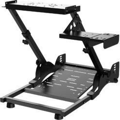 Alternative view of PXN A10 Steering Wheel Stand Foldable Adjustable, Portable Racing Sim Metal Stand Universal Fit all models and brands