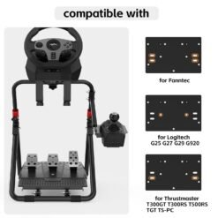 PXN A9 Gaming Steering Wheel Stand Foldable for Logitech G29 G25 G27 G920 G923 for PXN models 11 PXN A9 Gaming Steering Wheel Stand Foldable for Logitech G29 G25 G27 G920 G923 for PXN models - Image 3