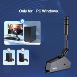 Alternative view of PXN HB S USB Handbrake for PC 16Bit Hall Sensor Linear Sim Handbrake for Racing Games Compatible with V3 V900 V9 V10 V12 G27 G29 G920 T500 T300