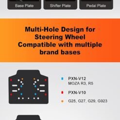 PXN A11 Gaming Steering Wheel Stand Foldable for MOZA R3 R5 R9/Logitech G25/G27/G29/G923 13 PXN A11 Gaming Steering Wheel Stand Foldable for MOZA R3 R5 R9/Logitech G25/G27/G29/G923 - Image 4