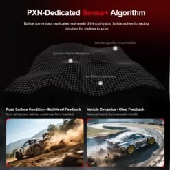 PXN VD6 Bundle PC Steering Wheel and Pedals with 6 Nm Direct Drive Servo Motor Base Professional Sim Racing Setup - Image 4