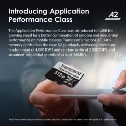 Transcend 340S 128GB A2 V30 microSDXC Micro SD Card Up to 160MB/s UHS-I U3 C10 4K UHD Video Memory Card w/Adapter 10 Transcend 340S 128GB A2 V30 microSDXC Micro SD Card Up to 160MB/s UHS-I U3 C10 4K UHD Video Memory Card w/Adapter - Image 4