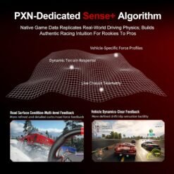 PXN VD4 Bundle Gaming Steering Wheel for PC Sim Racing Setup with 4Nm Direct Drive Servo Motor Base W AS Racing Wheel & PD HM Brake - Image 4