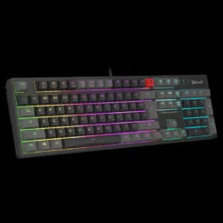 Alternative view of A4tech Bloody B230N Neon Membrane Gaming Keyboard 1ms Key Response Adjustable Backlights