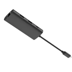 A4Tech DST-80C Type-C to LAN HDMI USB and Card Reader Multi Hub Docking Station 8 Ports 7 A4Tech DST-80C