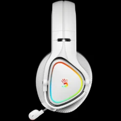 A4tech Bloody MR710 Tri-Mode RGB Wireless Gaming Headset 2.4GHz, BT v5.0 and 3.5mm Wired 44Hrs Playtime 9 A4tech Bloody MR710 Tri-Mode RGB Wireless Gaming Headset 2.4GHz, BT v5.0 and 3.5mm Wired 44Hrs Playtime - Image 4
