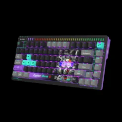 A4tech Bloody AT75 Alpha Optical Switch RGB Mechanical Keyboard Cypher Ghost with 4 Magnesium Alloy Keycaps 7 RGB Backlit Effects 6 A4tech Bloody AT75 Alpha Optical Switch RGB Mechanical Keyboard Cypher Ghost with 4 Magnesium Alloy Keycaps 7 RGB Backlit Effects - Image 3