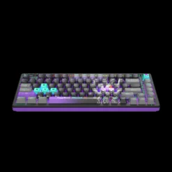 A4tech Bloody AT75 Alpha Optical Switch RGB Mechanical Keyboard Cypher Ghost with 4 Magnesium Alloy Keycaps 7 RGB Backlit Effects 7 Bloody AT75 Alpha Cypher Ghost