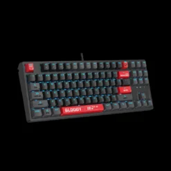 A4tech Bloody AT87 Mechanical Keyboard with Alpha Optical Switches Bloody Red 7 RGB Backlit Effects 9 A4tech Bloody AT87 Mechanical Keyboard with Alpha Optical Switches Bloody Red 7 RGB Backlit Effects - Image 4