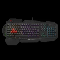 A4tech Bloody B310N Neon Membrane Gaming Keyboard with 9 Macro Keys and Wrist Rest 14 A4tech Bloody B310N Neon Membrane Gaming Keyboard with 9 Macro Keys and Wrist Rest - Image 7