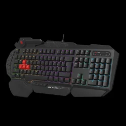 A4tech Bloody B310N Neon Membrane Gaming Keyboard with 9 Macro Keys and Wrist Rest 13 A4tech Bloody B310N Neon Membrane Gaming Keyboard with 9 Macro Keys and Wrist Rest - Image 6