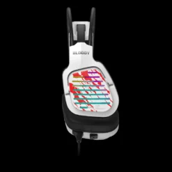 A4tech Bloody G565 Virtual 7.1 Surround Sound RGB USB Gaming Headset Energy White with Noise Canceling Omni-Directional Mic 7 A4tech Bloody G565 Virtual 7.1 Surround Sound RGB USB Gaming Headset Energy White with Noise Canceling Omni-Directional Mic - Image 3