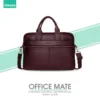 Amaze A925 Executive Original Leather Laptop Bag Brown for Upto 15.6 inch Laptops 100% Original Premium Leather 7 Amaze A925