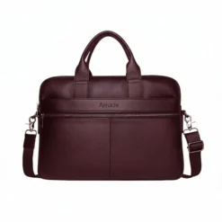 Alternative view of Amaze A925 Executive Original Leather Laptop Bag Brown for Upto 15.6 inch Laptops 100% Original Premium Leather