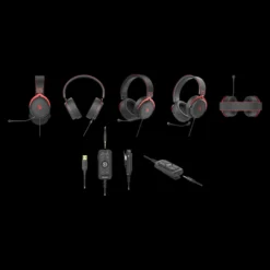 A4tech Bloody M590i 7.1 Virtual Surround Sound Gaming Headset 3.5mm & USB Connection AI-ENC Detachable Mic 19 A4tech Bloody M590i