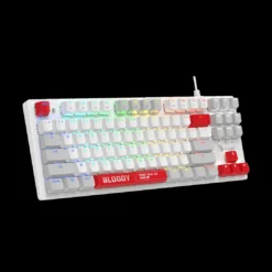A4tech Bloody S310N TKL RGB Mechanical Gaming Keyboard White BLMS Red Plus Mechanical Switch Hot Swappable 6 A4tech Bloody S310N TKL RGB Mechanical Gaming Keyboard White BLMS Red Plus Mechanical Switch Hot Swappable - Image 3