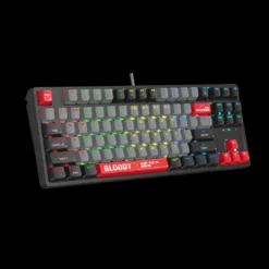 Alternative view of A4tech Bloody S87 RGB BLMS Mechanical Keyboard Energy Red with BLMS Red Plus Switch Hot-Swappable