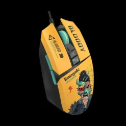 A4tech Bloody W63 Max Savage Impact RGB Gaming Mouse Renegade Sunset 12000CPI 2000 Polling Rate 9 A4tech Bloody W63 Max