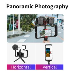 Jmary MT-33 Video Cage Rig Kit for Vlogging to attach your Phone mic and light etc 6 Jmary MT-33 Video Cage Rig Kit for Vlogging to attach your Phone mic and light etc - Image 3