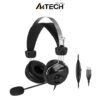 A4Tech HU-7P ComfortFit Stereo USB Headset Adjustable Headband for Calling and Office Use 8 A4Tech HU-7P